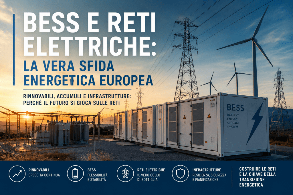 BESS e reti elettriche nella transizione energetica europea